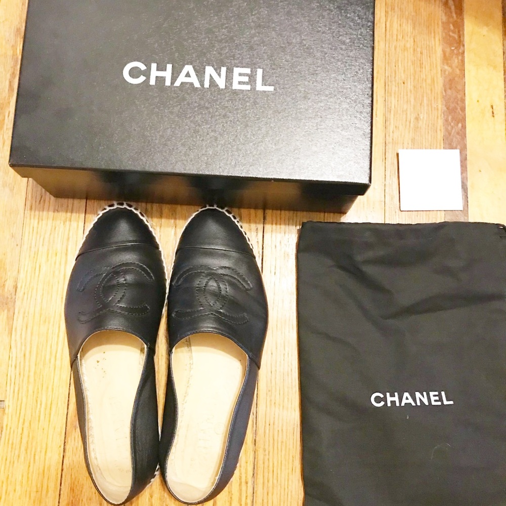 Authentic Chanel Espadrilles